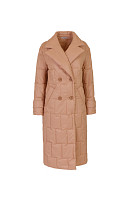 Пальто женское плащевое утепленное 5-12593-1. Фото 1.