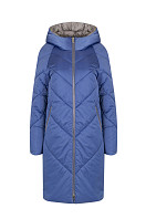 Пальто женское плащевое утепленное 5-12817-1. Фото 5.