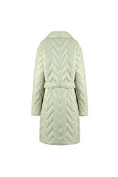 ПАЛЬТО ЖЕНСКОЕ ПЛАЩЕВОЕ УТЕПЛЕННОЕ 5-2037. Фото 3.