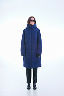 ПАЛЬТО ЖЕНСКОЕ ПЛАЩЕВОЕ УТЕПЛЕННОЕ 5-1791. Фото 1.