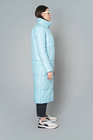 Пальто женское плащевое утепленное 5-10352-1. Фото 2.