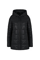 КУРТКА ЖЕНСКАЯ ПЛАЩЕВАЯ УТЕПЛЕННАЯ 4-1564. Фото 1.