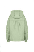 КУРТКА ЖЕНСКАЯ ПЛАЩЕВАЯ УТЕПЛЕННАЯ 4-1567. Фото 3.