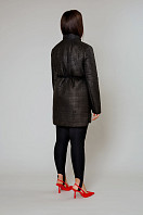 Пальто женское плащевое утепленное 5-11645-1. Фото 4.