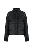 КУРТКА ЖЕНСКАЯ ПЛАЩЕВАЯ УТЕПЛЕННАЯ 4-1536. Фото 5.